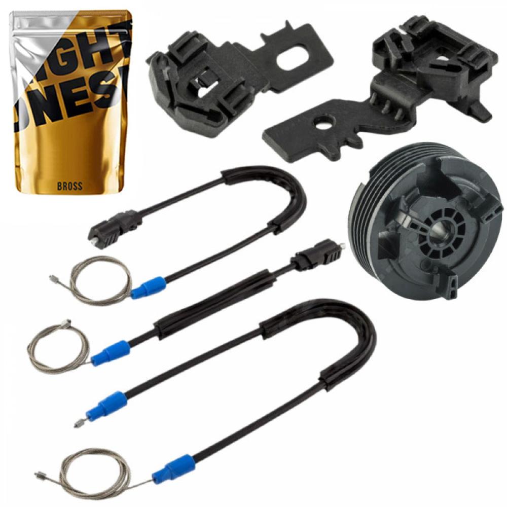 Ремкомплект стеклоподъемника Nissan Primera P12 дверь передняя левая 80771AV610 , 80771BA20C , 80771BA200