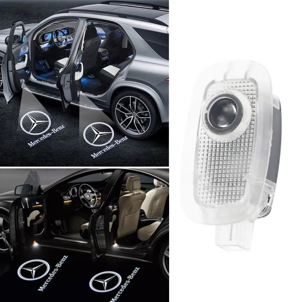 Светодиодная проекция логотипа Mercedes-Benz S W221 2006-2013 (2 шт)