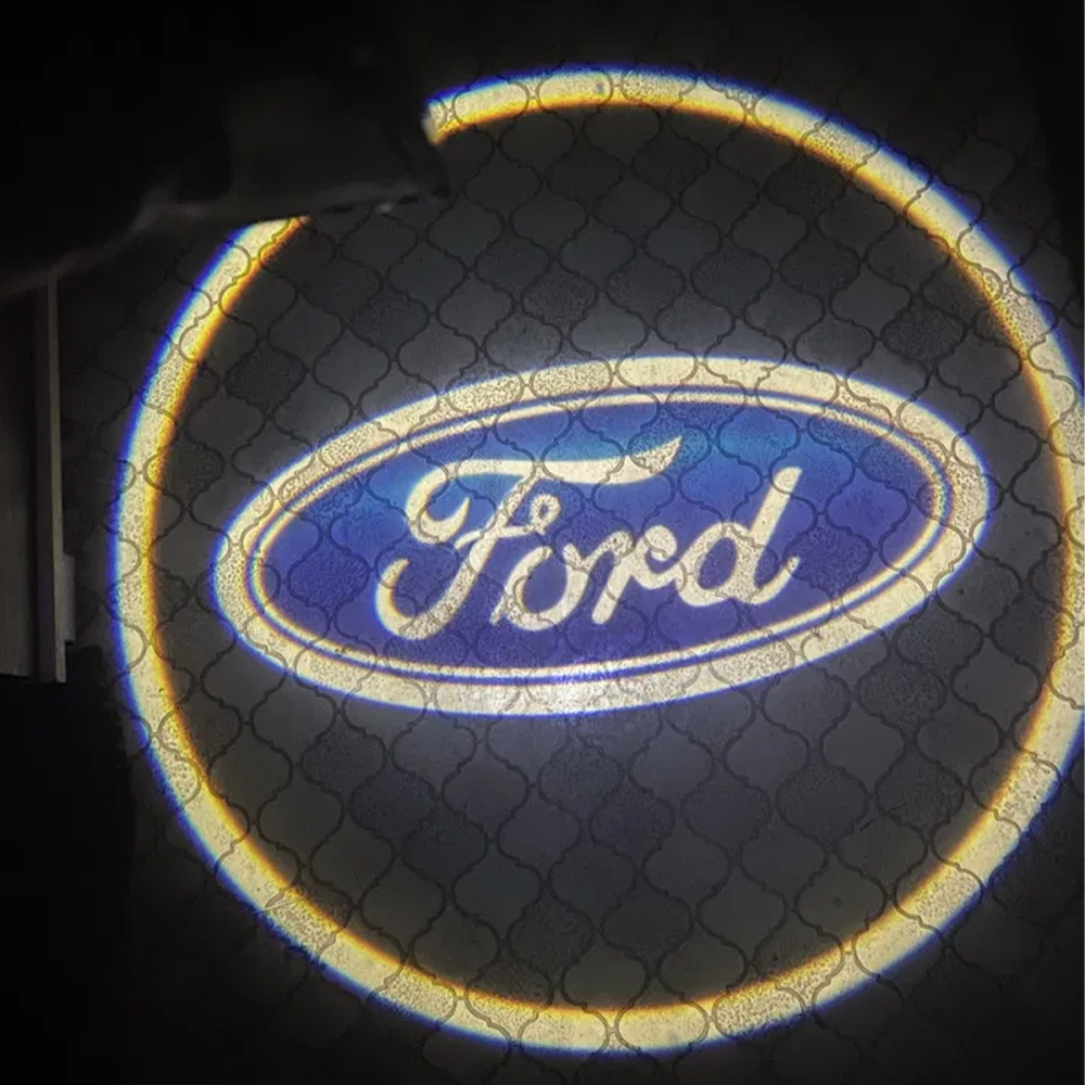 LED проекция подсветка логотипа двери Ford Mondeo MK4 2007-2013 (комплект 2шт)