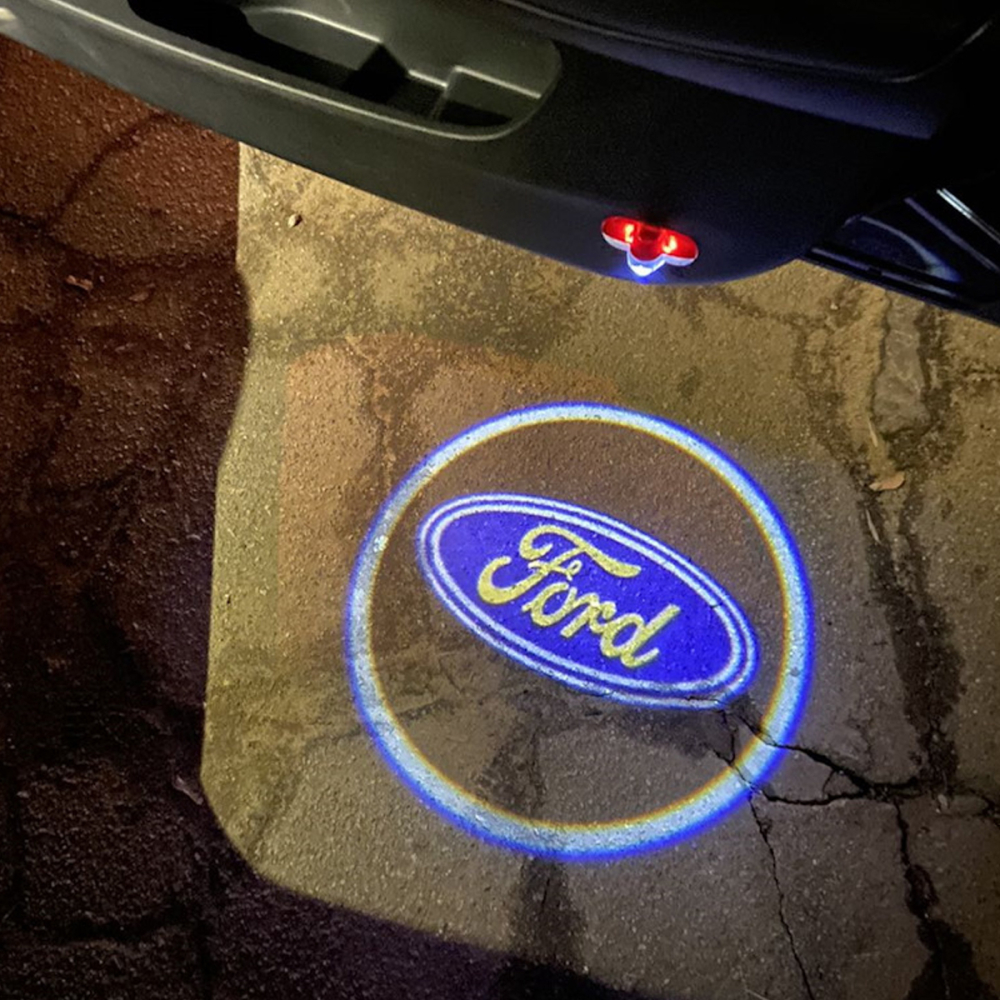 LED проекция подсветка логотипа двери Ford Mondeo MK4 2007-2013 (комплект 2шт)