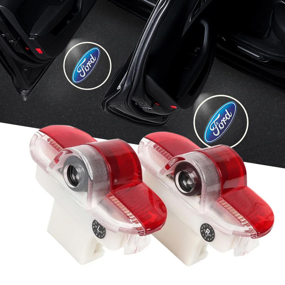 LED проекция подсветка логотипа двери Ford Mondeo MK4 2007-2013 (комплект 2шт)