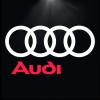 LED проекция подсветка логотипа для дверей Audi (ВСЕ МОДЕЛИ) A1 A3 A4 A5 A6 A7 A8 R8 Q3 Q5 Q7 RS3 RS4 RS5 RS6 S3 S4 S5 S6 S7 S8 AUDI+RED (комплект 2 шт)