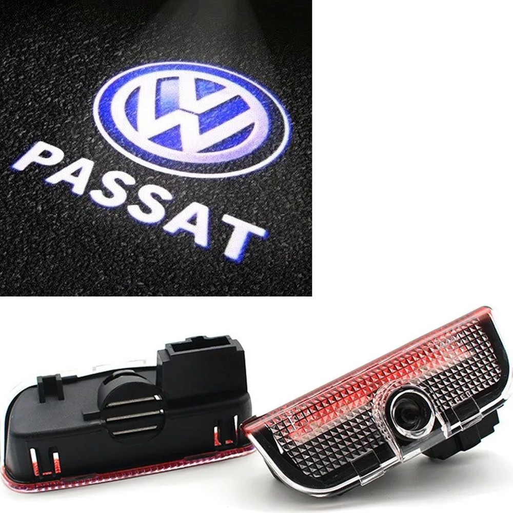 LED проекция подсветка логотипа для двери Volkswagen Passat B6 B7 B8