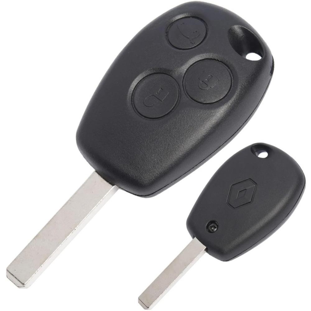 Корпус ключа на 3 кнопки Opel Vivaro , Movano , Nissan Primastar , Interstar , Renault Master , Twingo , Logan , Trafic , Kangoo , Clio , Dacia , Sandero ( з місцем під батарейку , лезо VA2 )