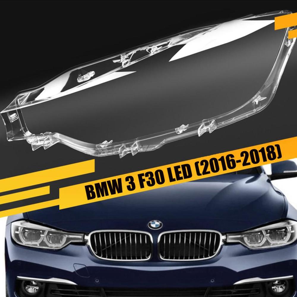 Стекло фары BMW 3 F30 F31 (2016-2018) рест левое