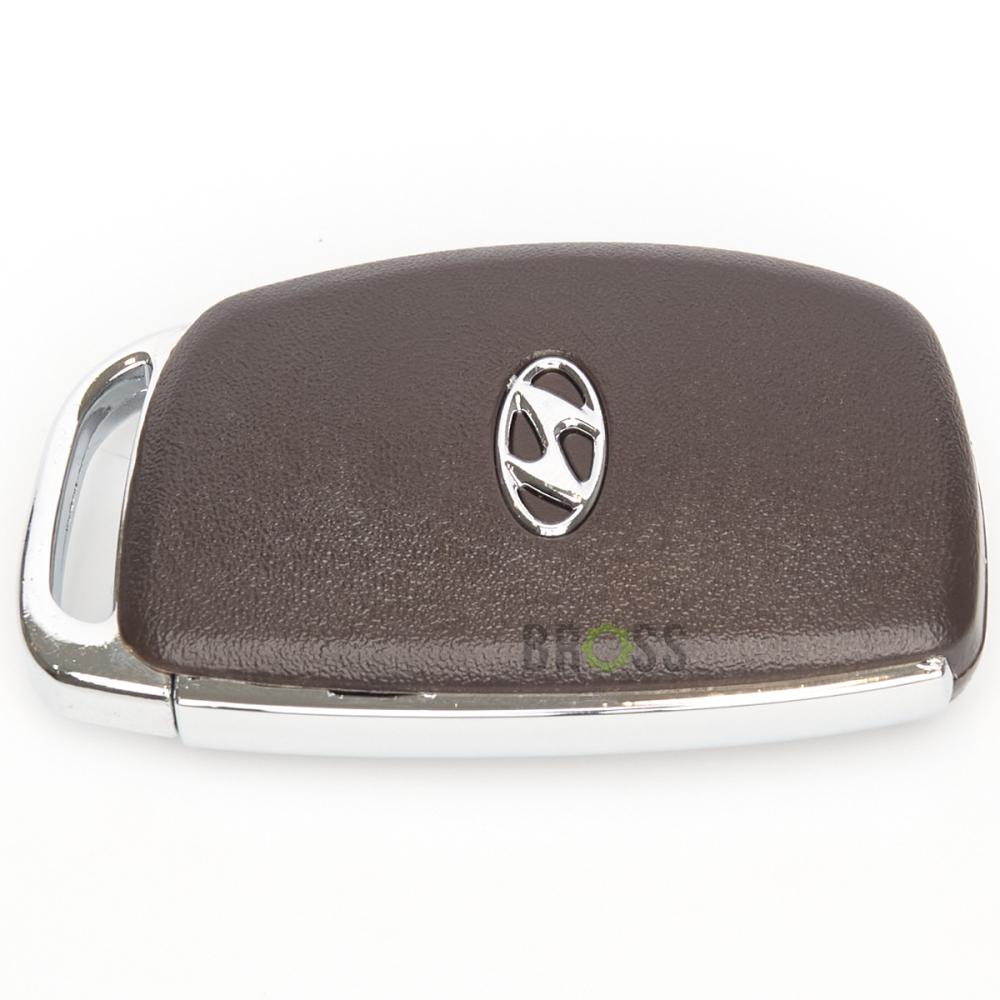 Корпус ключа Hyundai Sorento, Elantra, Veloster, Sonata, Grandeur, Tucson, Cerato, Genesis, Cerato, Accent, i20, i30, ix35, i40, Equus, Santa Fe на 4 кнопки