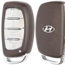 Корпус ключа Hyundai Sorento, Elantra, Veloster, Sonata, Grandeur, Tucson, Cerato, Genesis, Cerato, Accent, i20, i30, ix35, i40, Equus, Santa Fe на 4 кнопки
