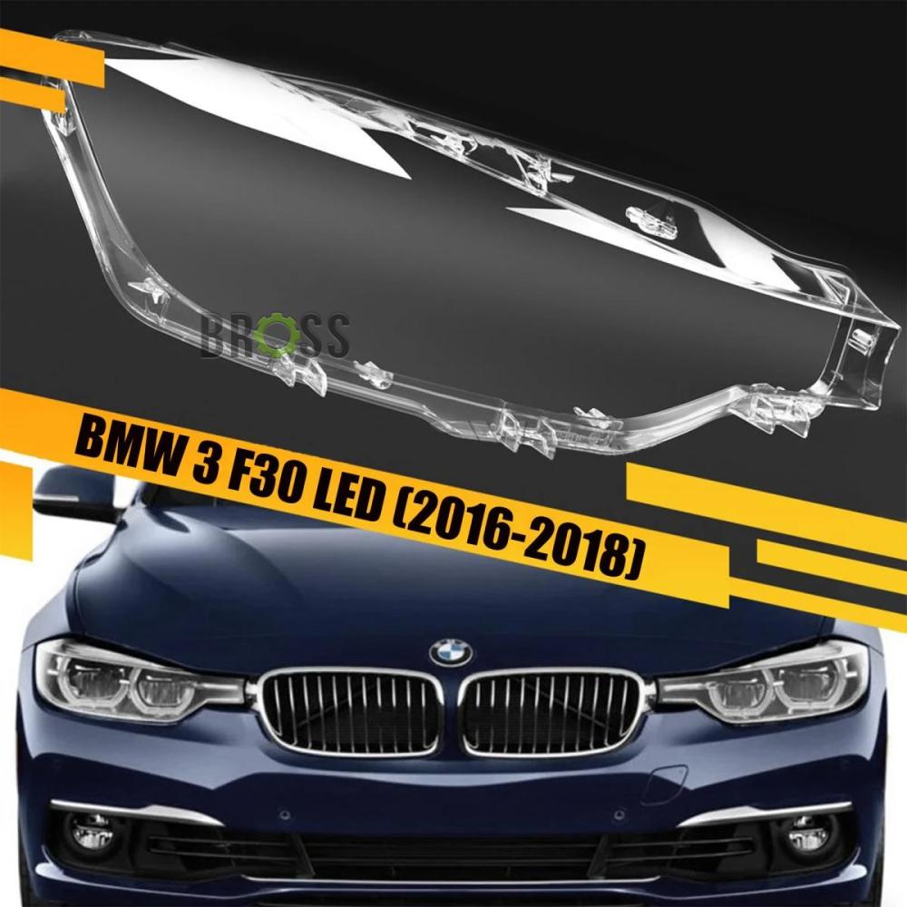 Стекло фары BMW 3 F30 F31 (2016-2018) рест правое