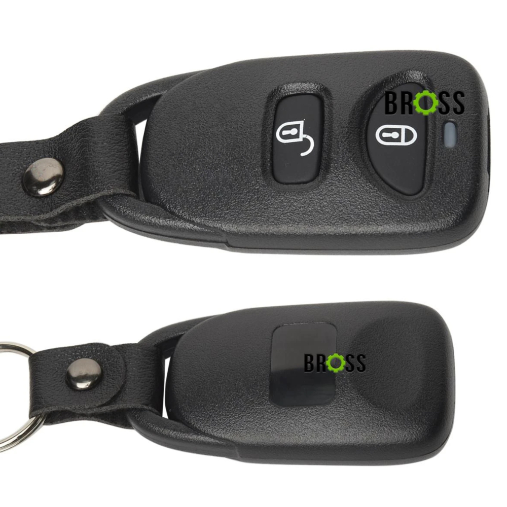 Корпус ключа сигналізації на 2 кнопки Hyundai Tucson , Elantra , Sonata , KIA Sportage , Carens