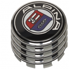 Заглушки колпачки литых дисков для BMW ALPINA E30, E32, E34, E36, E38, E39, E46, E60, E65, E66, E90, E91, E92, E93, X5 (E53, E70) X6 комплект 4 шт (68 мм)