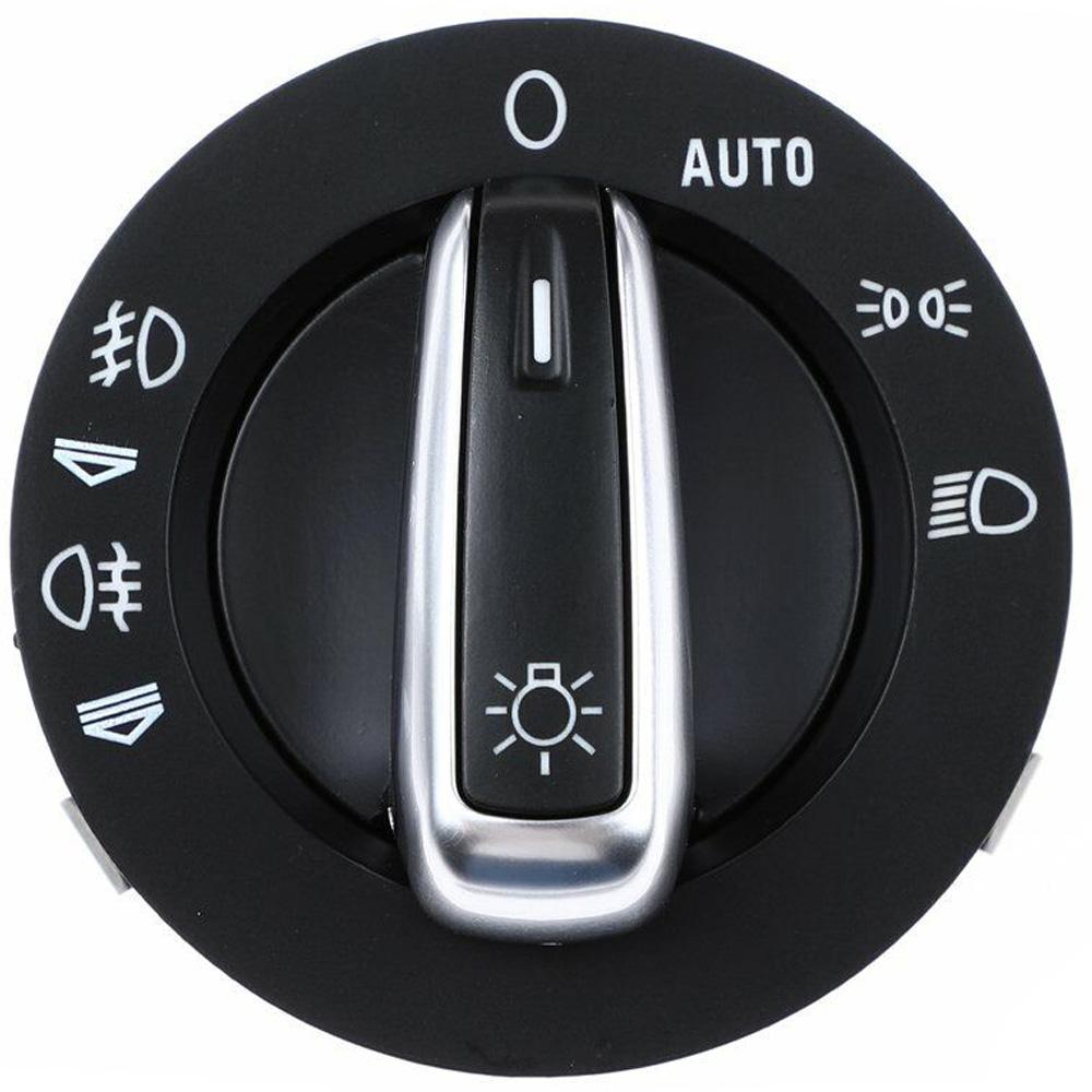 Переключатель света фар Audi Q7, A3, A6, 4F1941531D, 4FD941531A, 4FD941531A5PR, 4F1941531E (Хром)