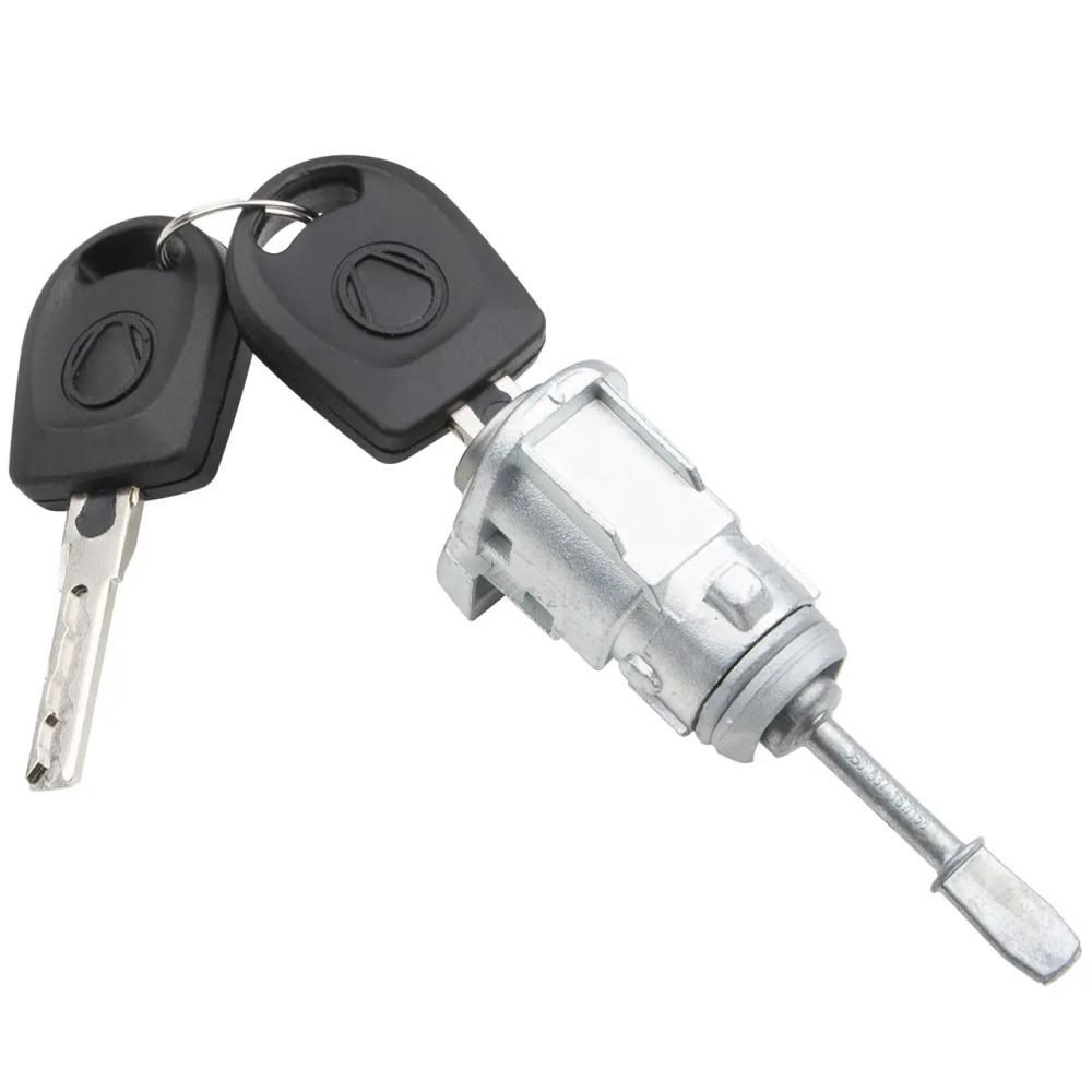 Личинки замка двери Volkswagen Passat B5 , Skoda SuperB 1 , Seat Toledo 2 (дверная личинка с ключами, сердцевина открывания водительской / пассажирской двери) 3B0837167, 3B0837168