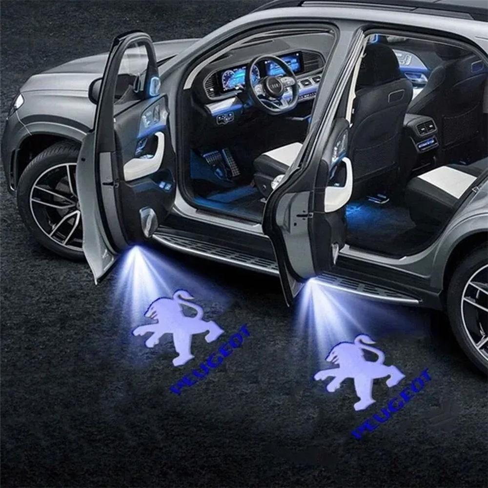 Светодиодная проекция логотипа Peugeot 206, 207, 306, 307, 356, 357, 406, 407, 408, 508, 5008, 607, 806, 1007. (2шт) Светодиодная проекция логотипа Peugeot 206, 207, 306, 307, 356, 357, 406, 407, 408, 508, 5008, 607, 806, 1007. (2шт)