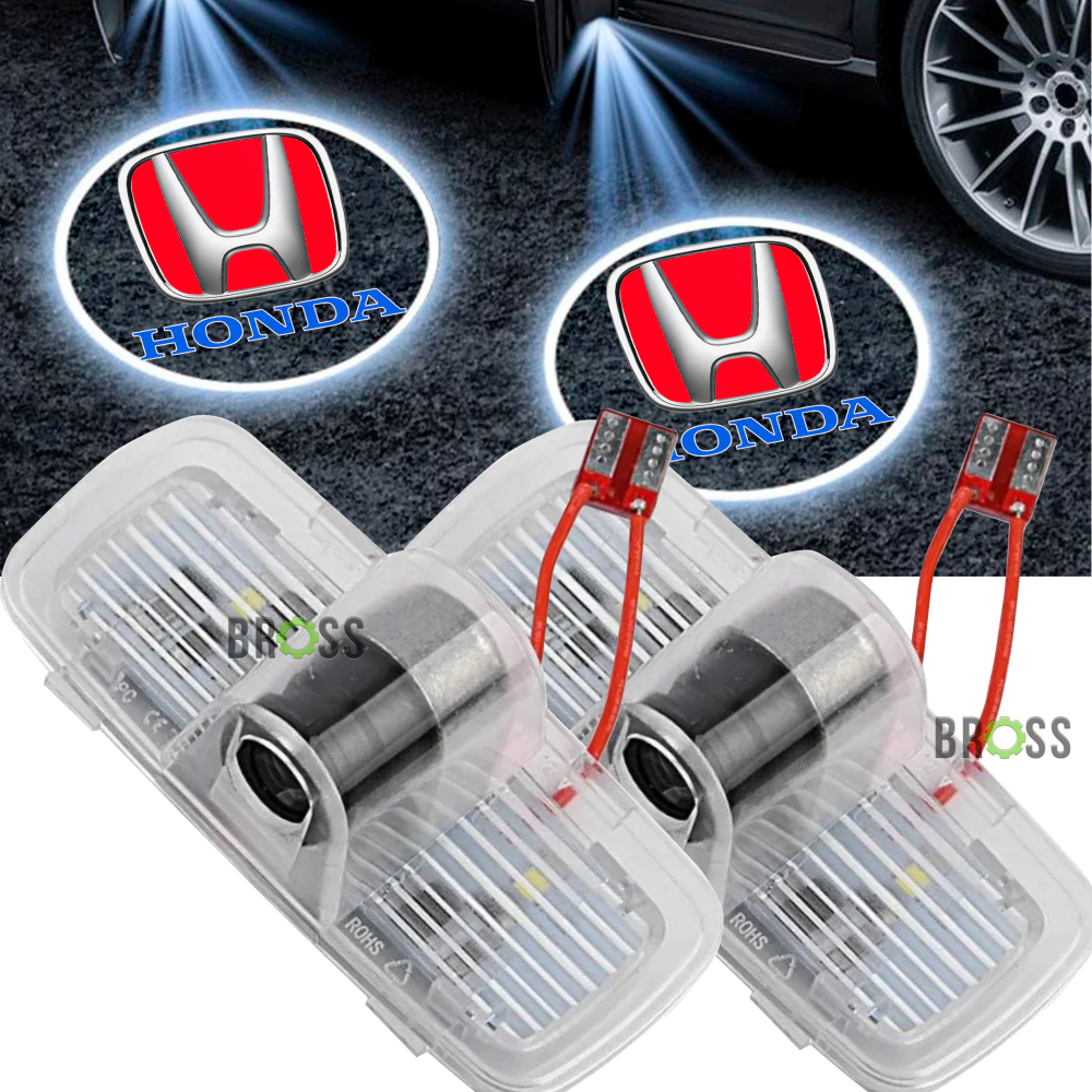 LED проекция подсветка логотипа двери Honda Accord 7, Pilot, Crosstour (комплект 2 шт)