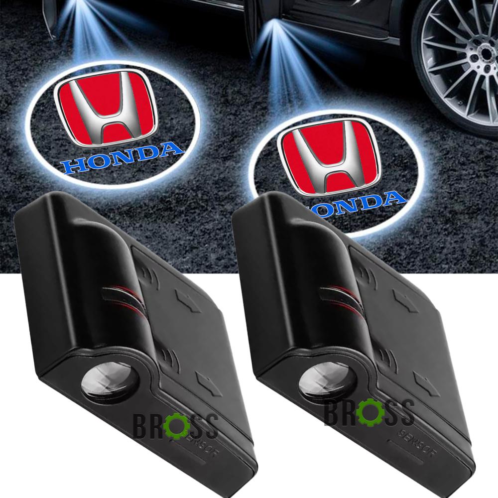 LED проекция подсветка логотипа для дверей Honda (универсальный комплект 2 шт.)