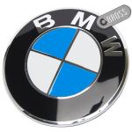 Эмблема логотип шильдик значок капота , багажника BMW E30 E32 E34 E36 E38 E39 E46 E60 E65 E66 E90 E91 E92 E93 X5 (E53 E70) X6 51148132375 ( синяя 82мм)