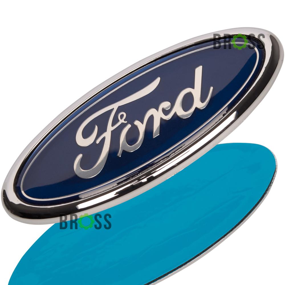 Эмблема значек капота / решетки радиатора / багажника Ford 115 х 45мм