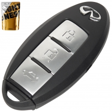 Корпус ключа на 3 кнопки Infiniti G25 G35 G37 Q60 FX35 FX37 QX70 FX50