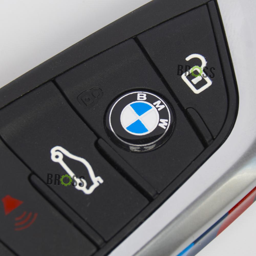 Корпус ключа на 4 кнопки BMW G30 , G20 , G80, M3, M5, X6 F16 , X5 F15 (черный)