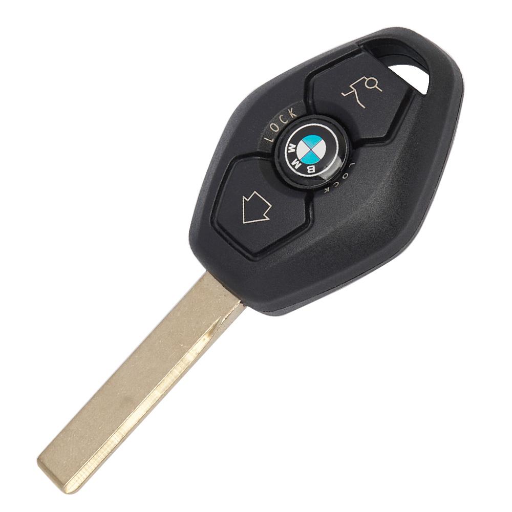 Корпус ключа на 3 кнопки BMW E46 , X3 E83 , X5 E53 , E38 , E39 ( ключ ромбик с лезвием HU92 )
