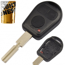 Корпус ключа на 3 кнопки BMW E31 E32 E34 E36 E38 E39 E46 Z3 ( ключ гитара под лезвие HU58)