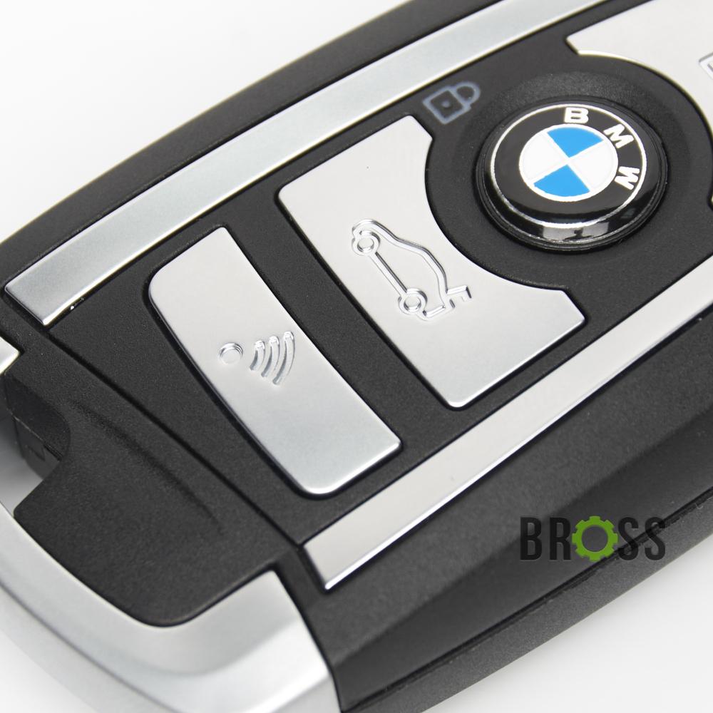 Выкидной корпус ключа на 3 кнопки BMW E46 , X3 E83 , X5 E53 , E38 , E39 ( тюнинг ключ ромбик с лезвием HU58 )