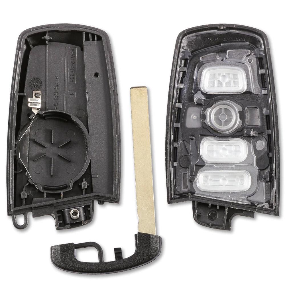 Корпус ключа BMW на 4 кнопки X6 F16 , X5 F15 , F10 , GT , F30 , F34 , F35 , F22 , F23 , F45 F20 , F21 ( ключ для бмв от 2010 г.в)