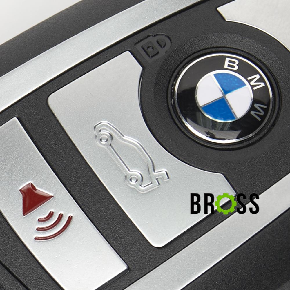 Корпус ключа BMW на 4 кнопки X6 F16 , X5 F15 , F10 , GT , F30 , F34 , F35 , F22 , F23 , F45 F20 , F21 ( ключ для бмв от 2010 г.в)