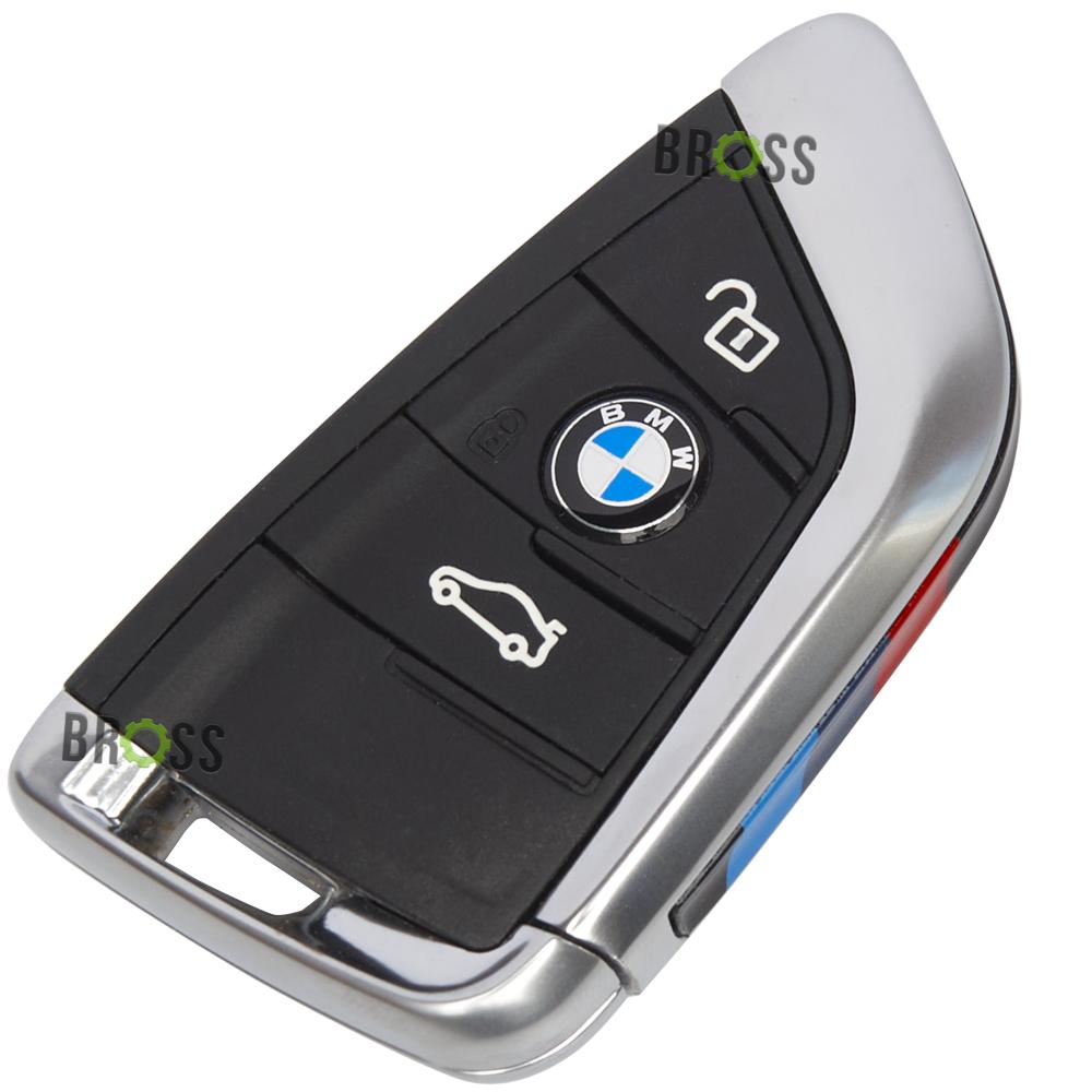 Корпус ключа на 3 кнопки BMW G30 , G20 , G80, M3, M5, X6 F16 , X5 F15 (черный)