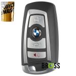 Корпус ключа BMW на 4 кнопки X6 F16 , X5 F15 , F10 , GT , F30 , F34 , F35 , F22 , F23 , F45 F20 , F21 ( ключ для бмв от 2010 г.в)