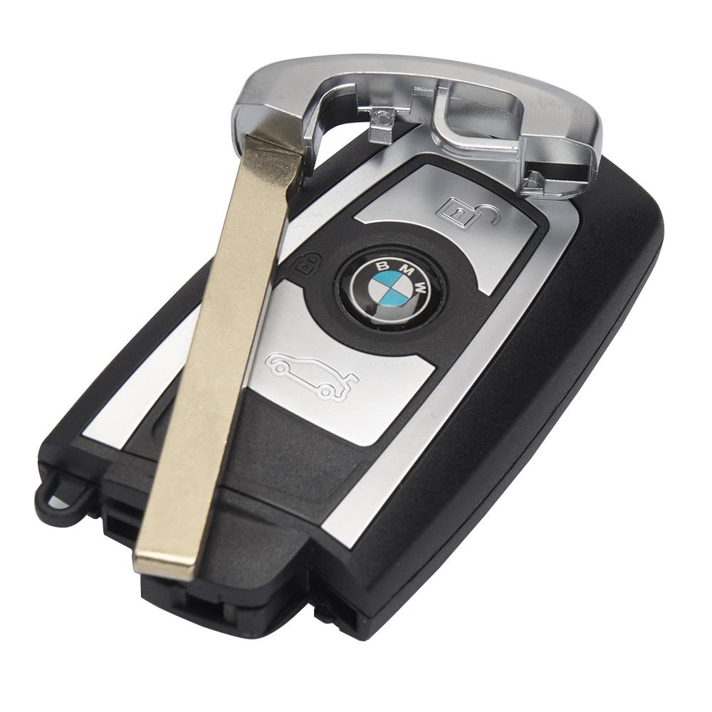 Корпус ключа BMW на 3 кнопки X6 F16 , X5 F15 , F10 , GT , F30 , F34 , F35 , F22 , F23 , F45 F20 , F21 ( ключ для бмв от 2010 г.в)