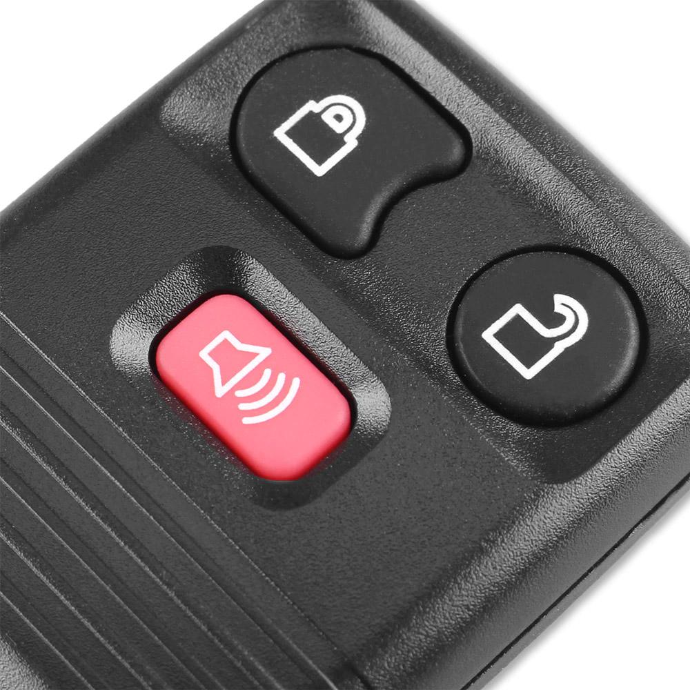 Корпус ключа на 3 кнопки Ford Focus , Escape , Explorer , Mustang , Transit MK6 , Connect , F-150 , F-250 , F-350 , F-450 , Escape , Expedition , Explorer , Explorer , Sport Trac , Excursion , FORD Ranger , MERCURY Mariner , Monterey , MAZDA B2300
