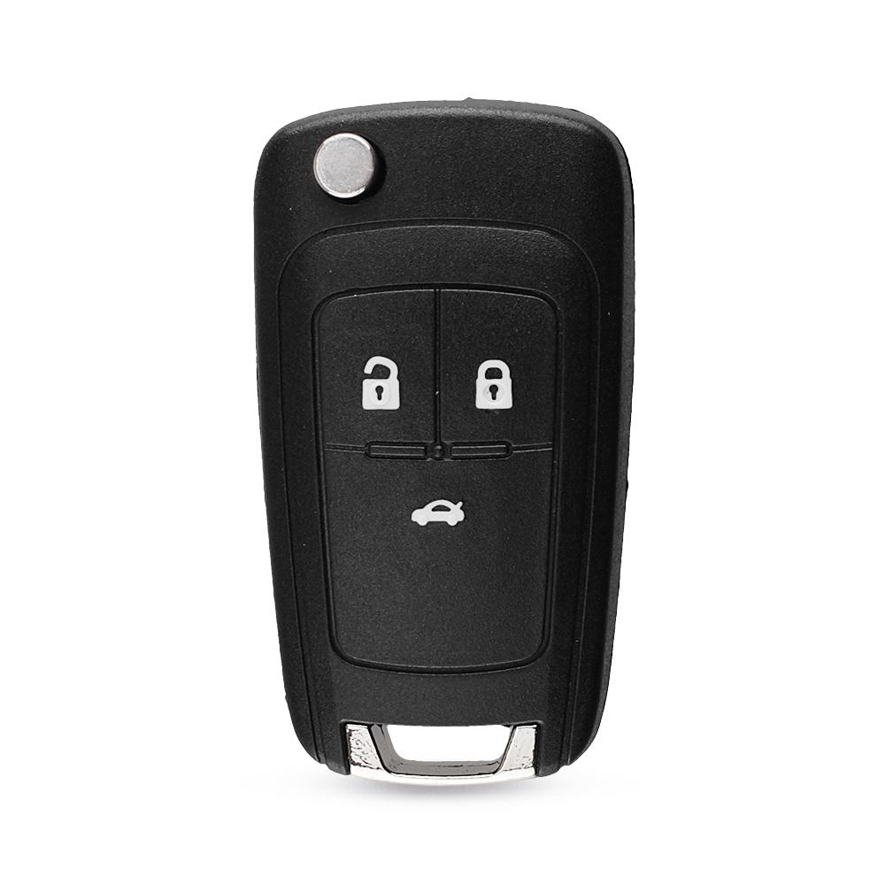 Выкидной корпус ключ Chevrolet Aveo T300 , Sonic , Camaro , Cruze , Equinox , Malibu , Spark , Volt на 3 кнопки CM13500226
