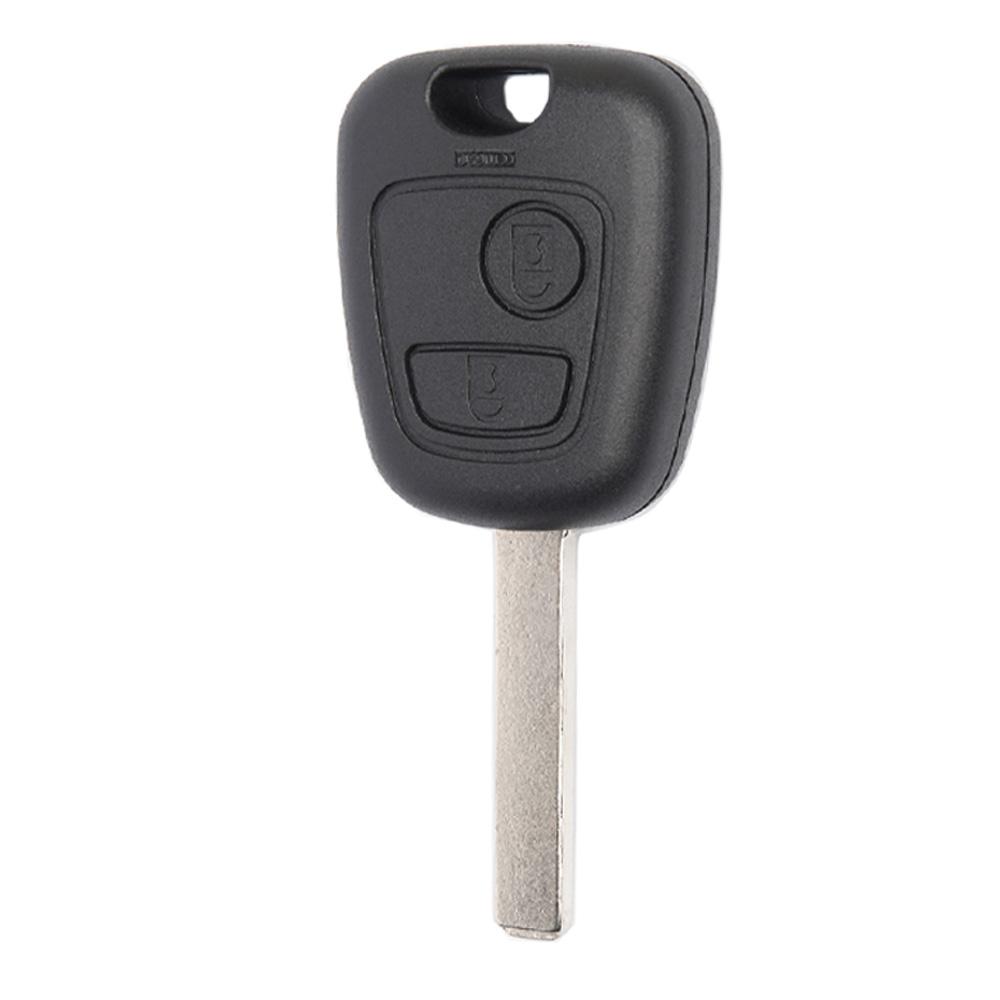 Корпус ключа на 2 кнопки Citroen C1 C2 C3 C4 ( с лезвием VA2 )