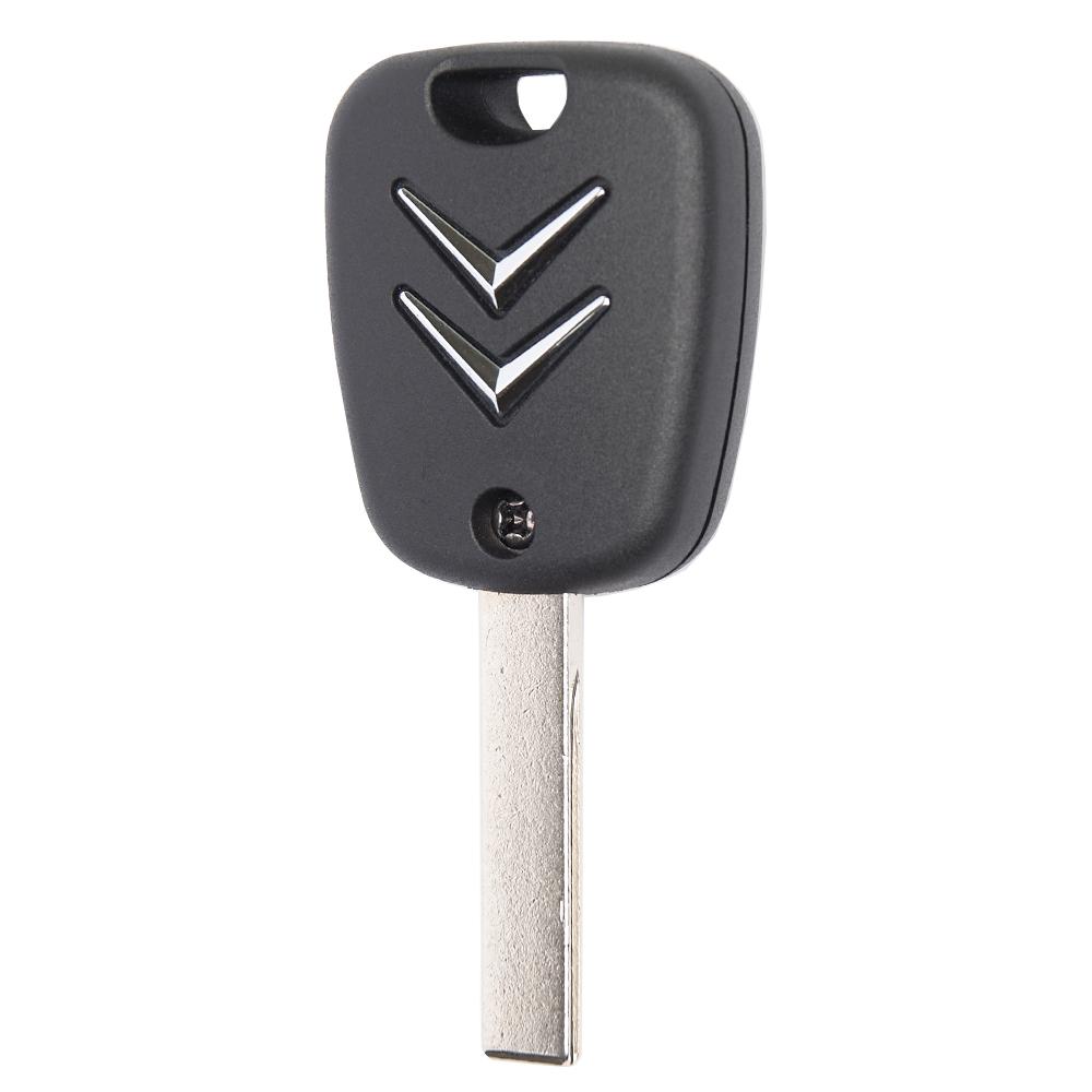 Корпус ключа на 2 кнопки Citroen C1 C2 C3 C4 ( с лезвием HU83 )