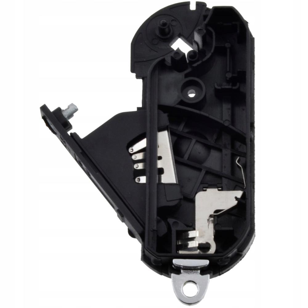 Викидний корпус ключа на 3 кнопки Fiat 500 , Grande Punto , Bravo , Ducato , Doblo , Panda , Punto Evo , Fiat 500L , 500 MPV , Peugeot Boxer
