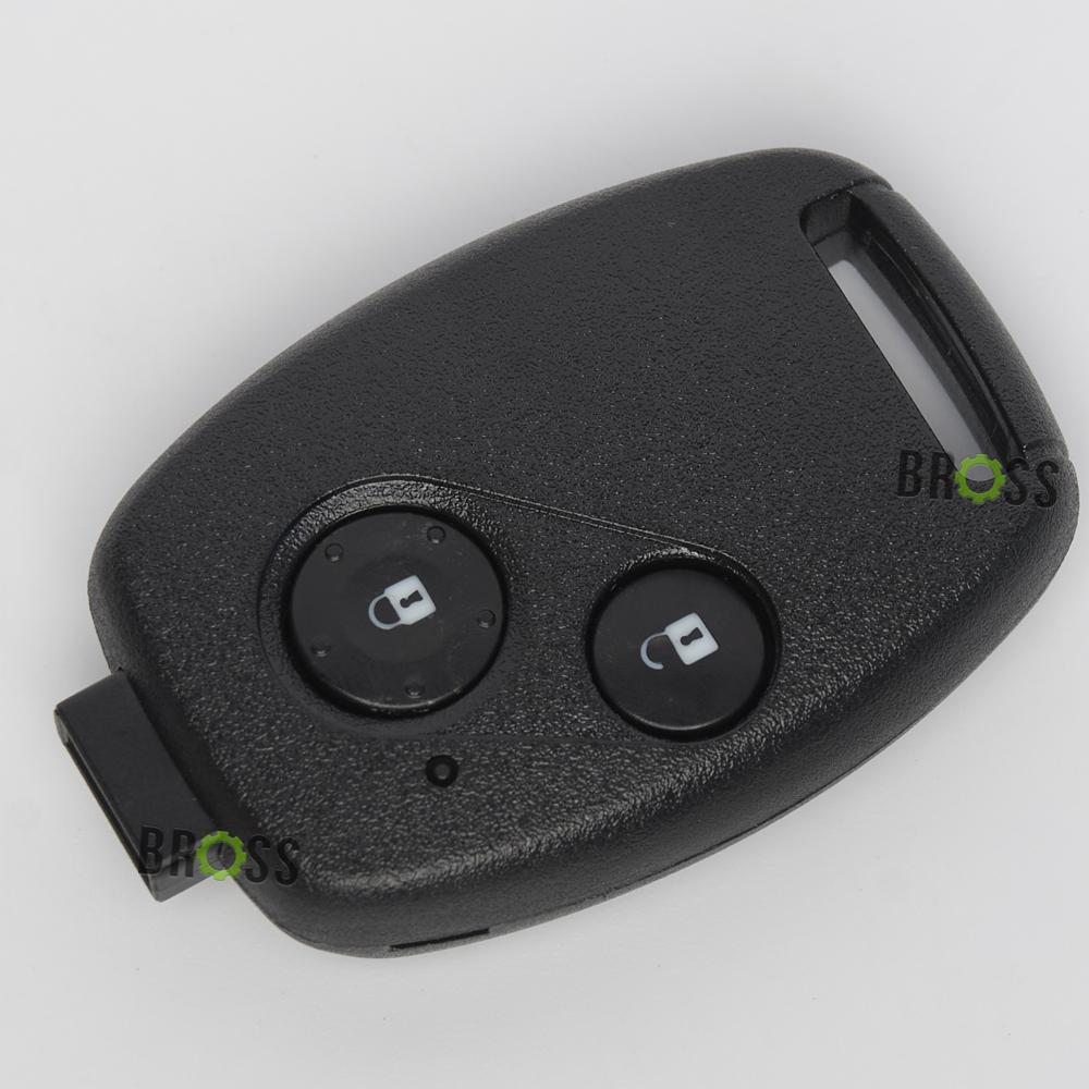 Корпус ключа на 2 кнопки Honda Accord 7, Civic, CR-V, Pilot, Odyssey (под оригинальное лезвие+кнопки)