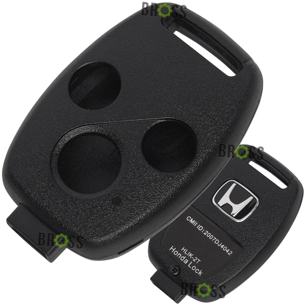 Корпус ключа на 3 кнопки Honda Accord 7, Civic, CR-V, Pilot, Odyssey (под оригинальное лезвие)