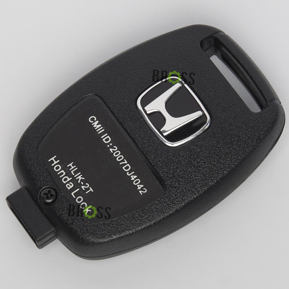 Корпус ключа на 2 кнопки Honda Accord 7, Civic, CR-V, Pilot, Odyssey (под оригинальное лезвие)