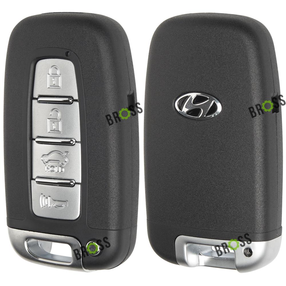 Корпус ключа на 4 кнопки Hyundai Elantra, Tucson, IX45, I30, IX35, Sonata, KIA Soul, K2, K5, Sportage, Forte, Rio, Sorento
