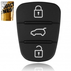 Резиновые кнопки ключа Kia K2 , K5 , Rio , Picanto , Ceed , Cerato , Sportage , Hyundai I20 , I30 , IX35 , I35 , Elantra ( резиновые кнопки на корпус ключа Киа , Хюндай )