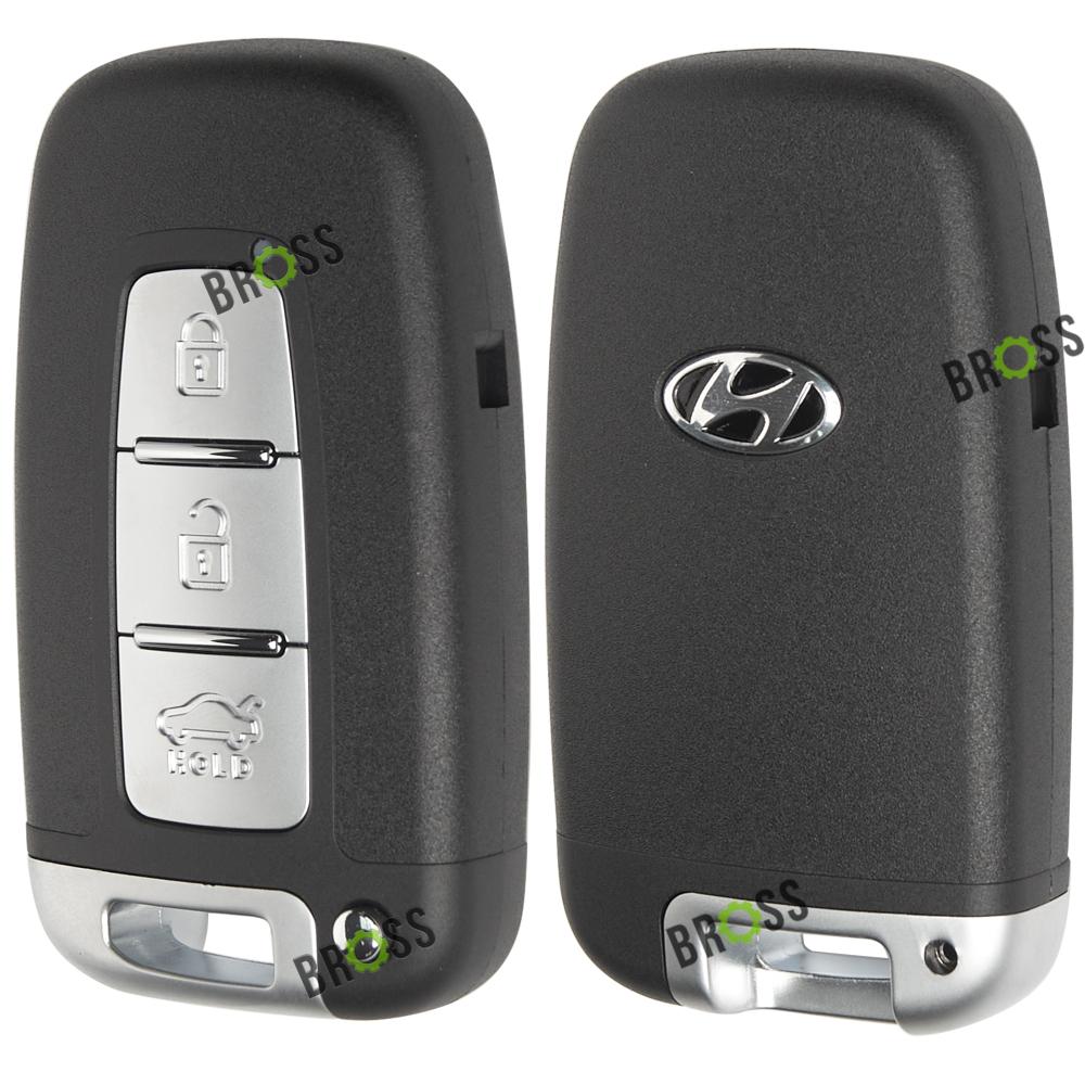Корпус ключа на 3 кнопки Hyundai Elantra, Tucson, IX45, I30, IX35, Sonata, KIA Soul, K2, K5, Sportage, Forte, Rio, Sorento