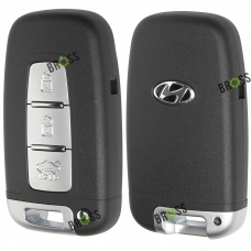Корпус ключа на 3 кнопки Hyundai Elantra, Tucson, IX45, I30, IX35, Sonata, KIA Soul, K2, K5, Sportage, Forte, Rio, Sorento