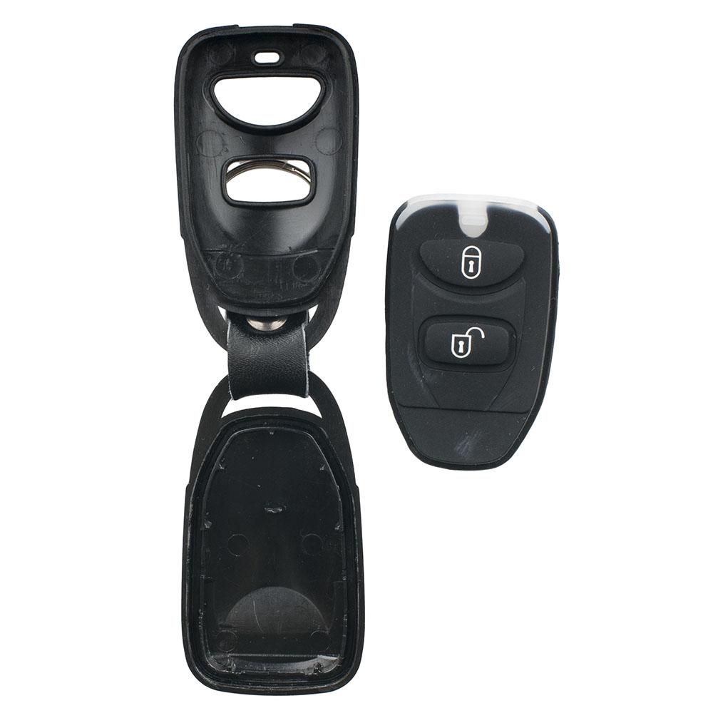 Корпус ключа сигналізації на 2 кнопки Hyundai Tucson , Elantra , Sonata , KIA Sportage , Carens