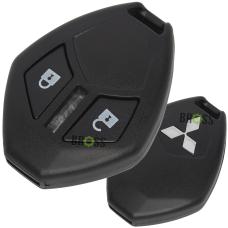 Корпус ключа на 2 кнопки Mitsubishi Galant , Lancer 10 X , Evolution , Grandis , Outlander , Colt , Mirage ( под оригинальное лезвие )
