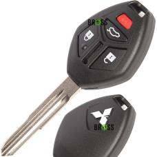 Корпус ключа на 3 / 4 кнопки Mitsubishi Galant , Lancer 10 X , Evolution , Grandis , Outlander , Colt , Mirage ( с лезвием )