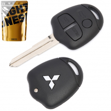 Корпус ключа на 3 кнопки Mitsubishi Lancer 10 , Lancer X , Evolution , Grandis , Outlander , Colt , Mirage ( правое лезвие MIT11 )