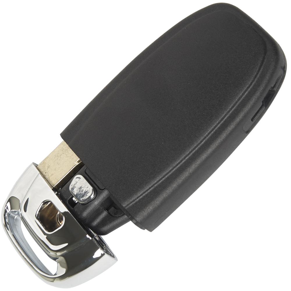 Корпус ключа Audi A4 B8, A5 A6 A7 A8 Q5 на 3 кнопки ( + кнопка panic ) 8K0959754F