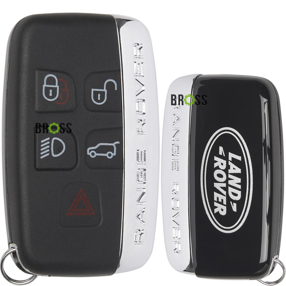 Корпус ключа на 5 кнопок Land Rover Range Rover Sport, Range Rover Evoque, Defender, Voque