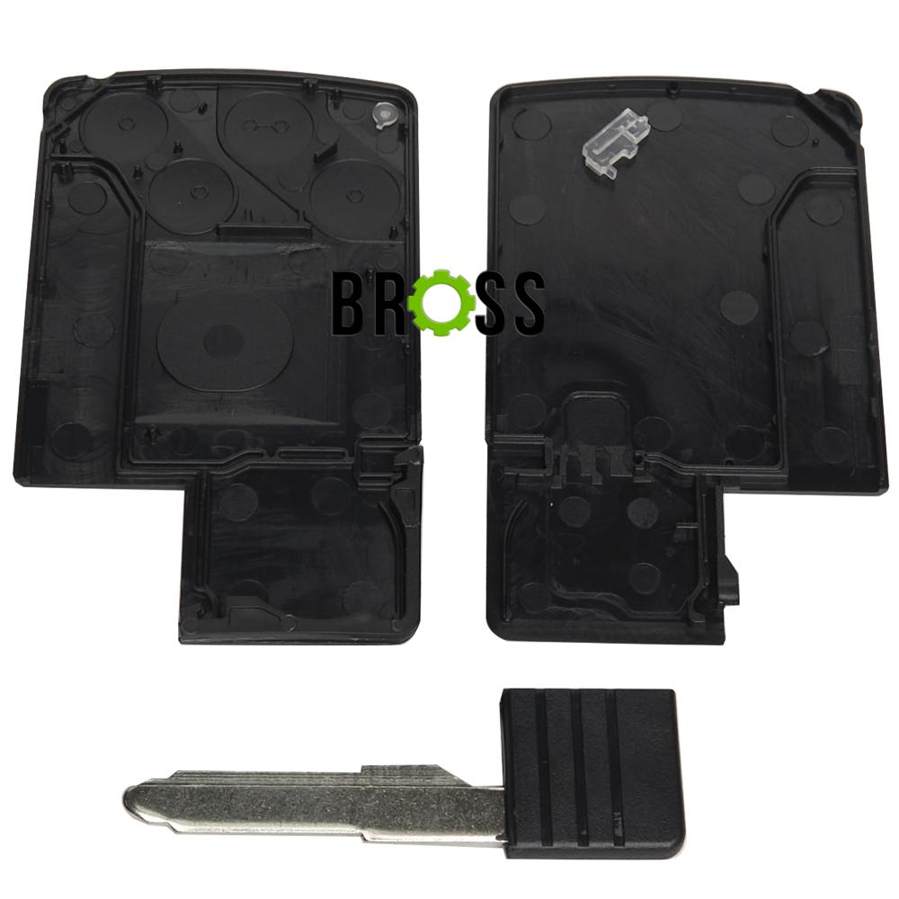 Ключ карта корпус ключа на 2 кнопки Mazda CX5, CX7, CX9, MX